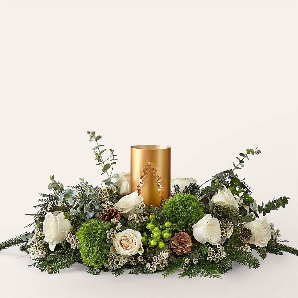Chestnuts Roasting Centerpiece – Boston City Florist, Boston MA