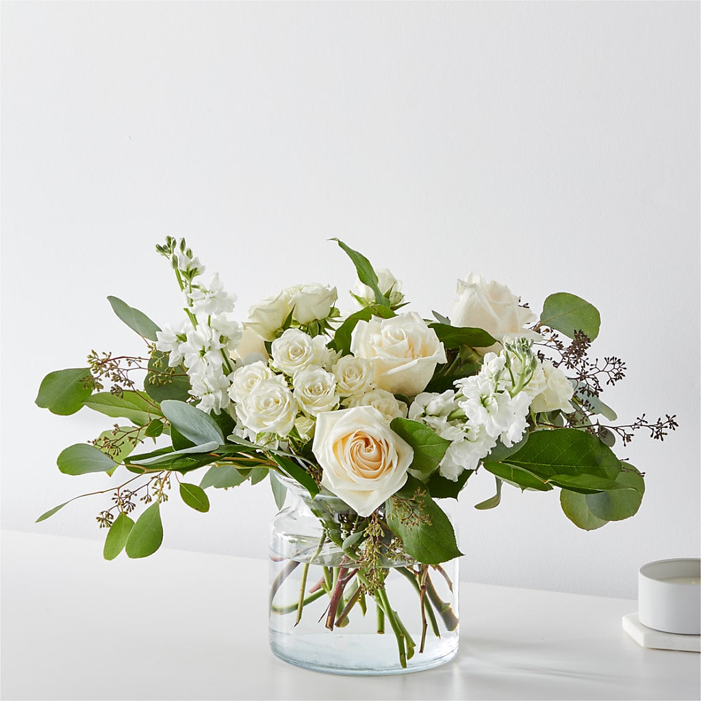 Fresh Linen Bouquet – Boston City Florist, Boston MA