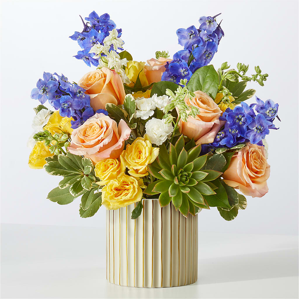 Cobalt Reverie Bouquet – Boston City Florist, Boston MA