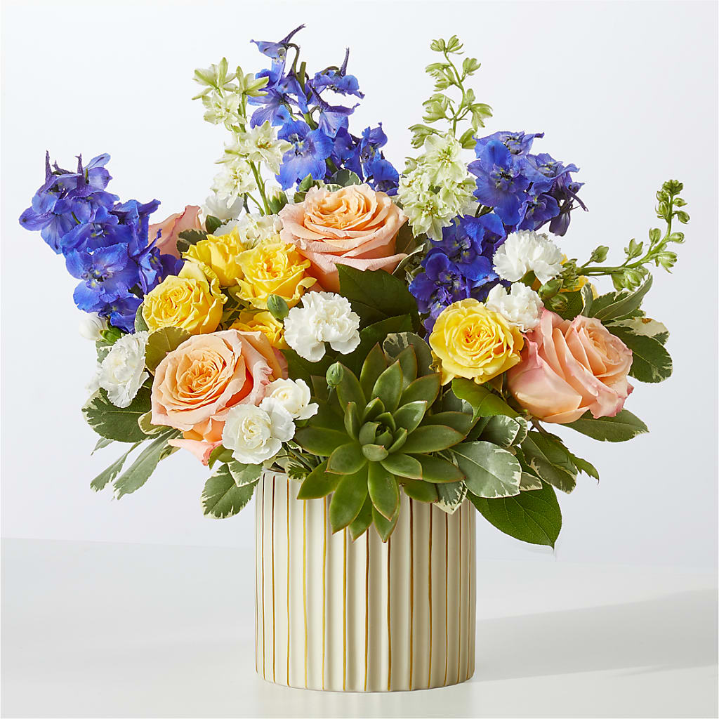 Cobalt Reverie Bouquet – Boston City Florist, Boston MA
