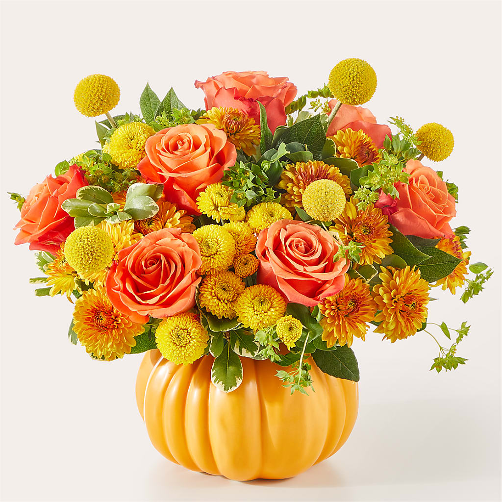 Gourdgeous Pumpkin – Boston City Florist, Boston MA