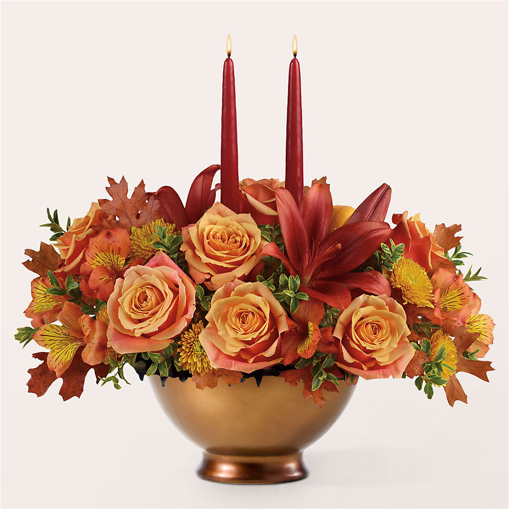 Harvest Table Centerpiece – Boston City Florist, Boston MA