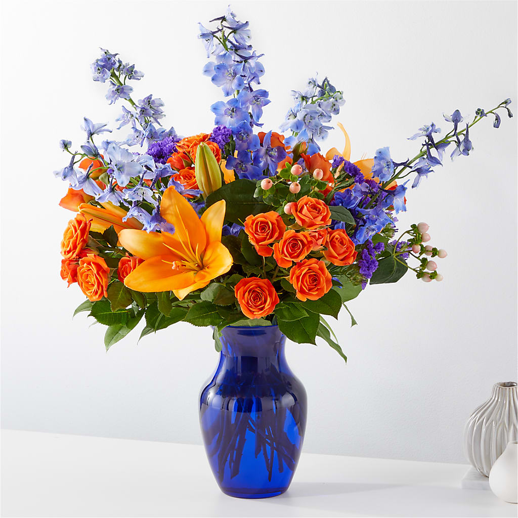 Radiant Citrus Bouquet – Boston City Florist, Boston MA