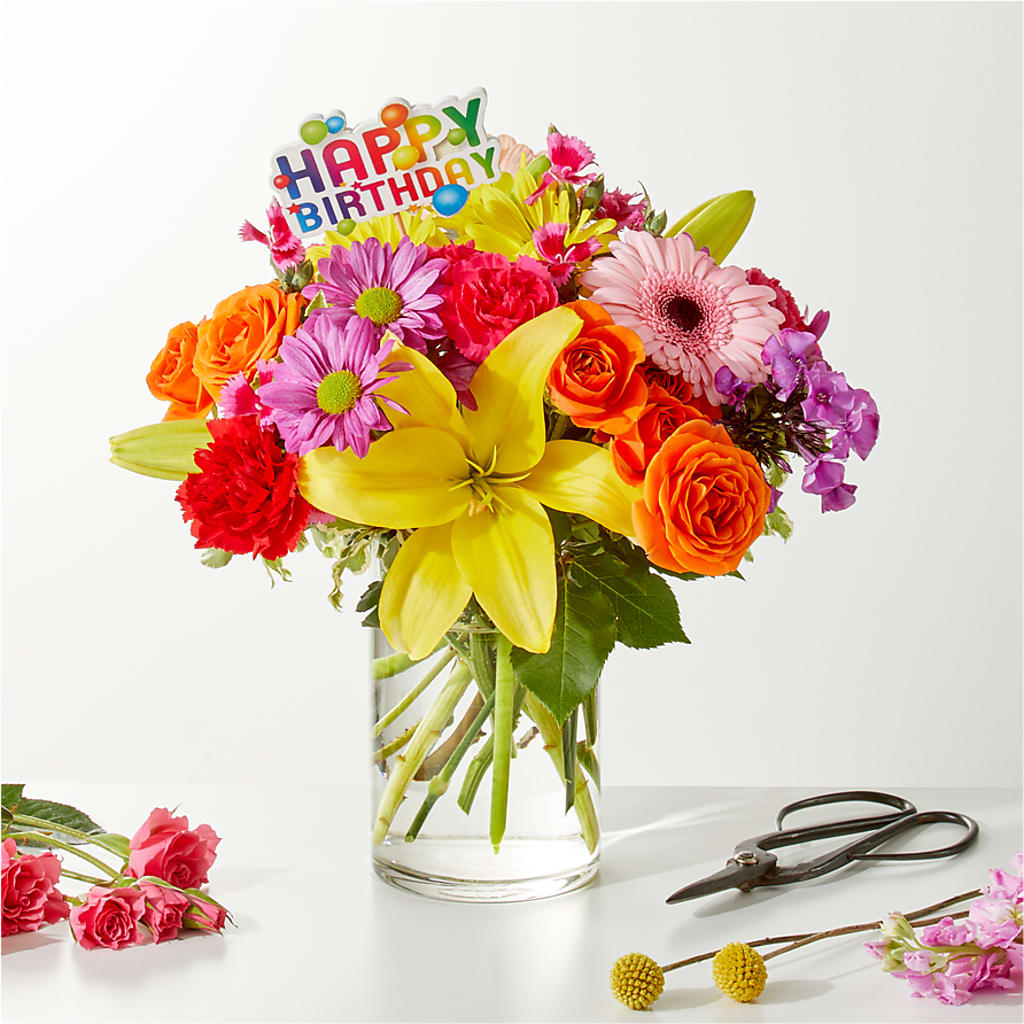 Cue the Confetti - A Florist Original – Boston City Florist, Boston MA