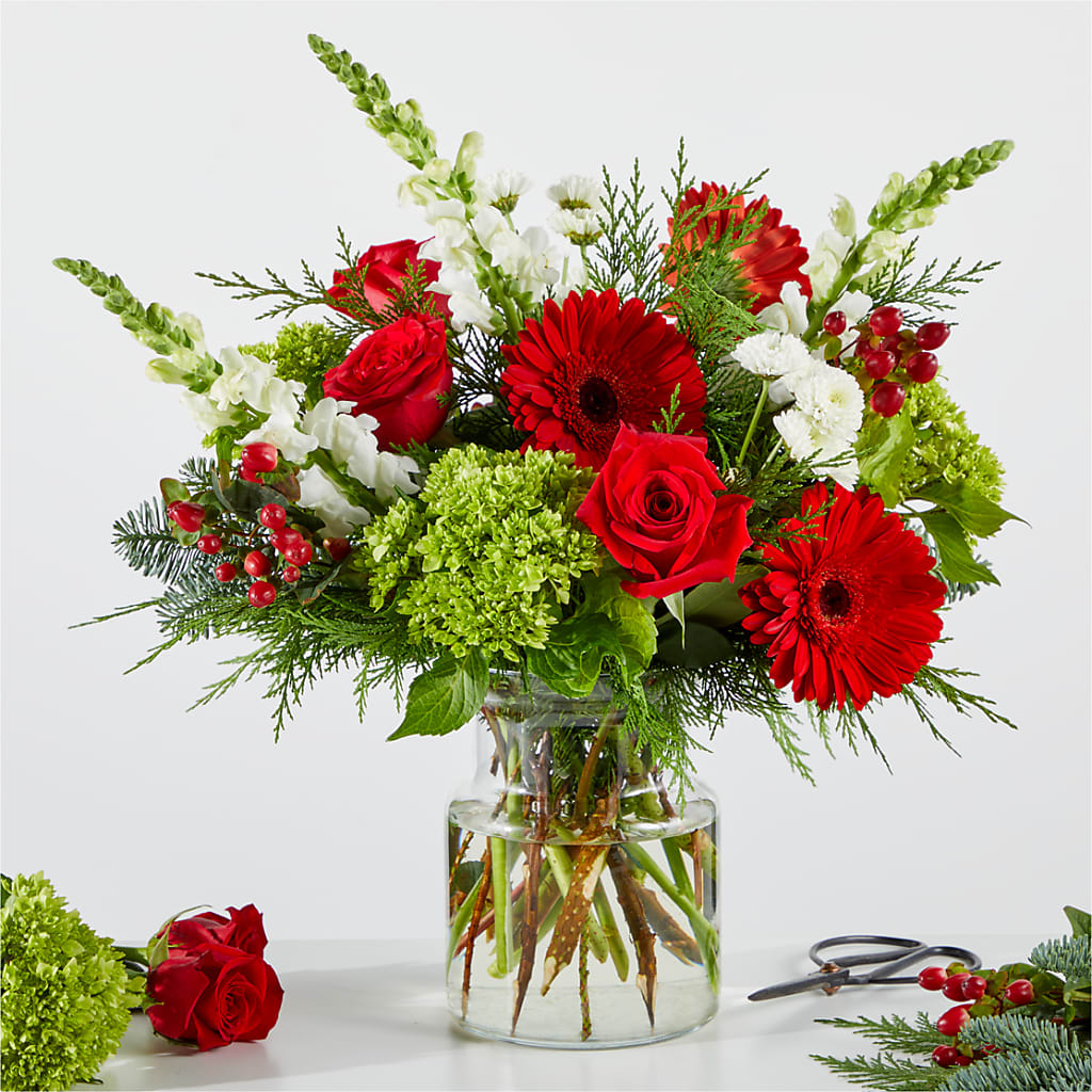 Merry Moment Bouquet – A Florist Original – Boston City Florist, Boston MA