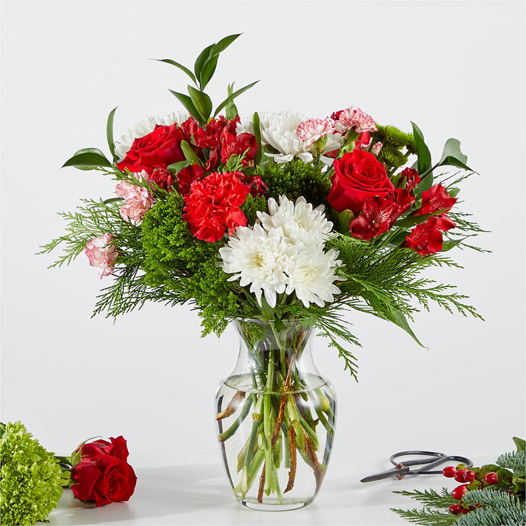 Merry Moment Bouquet – A Florist Original – Boston City Florist, Boston MA