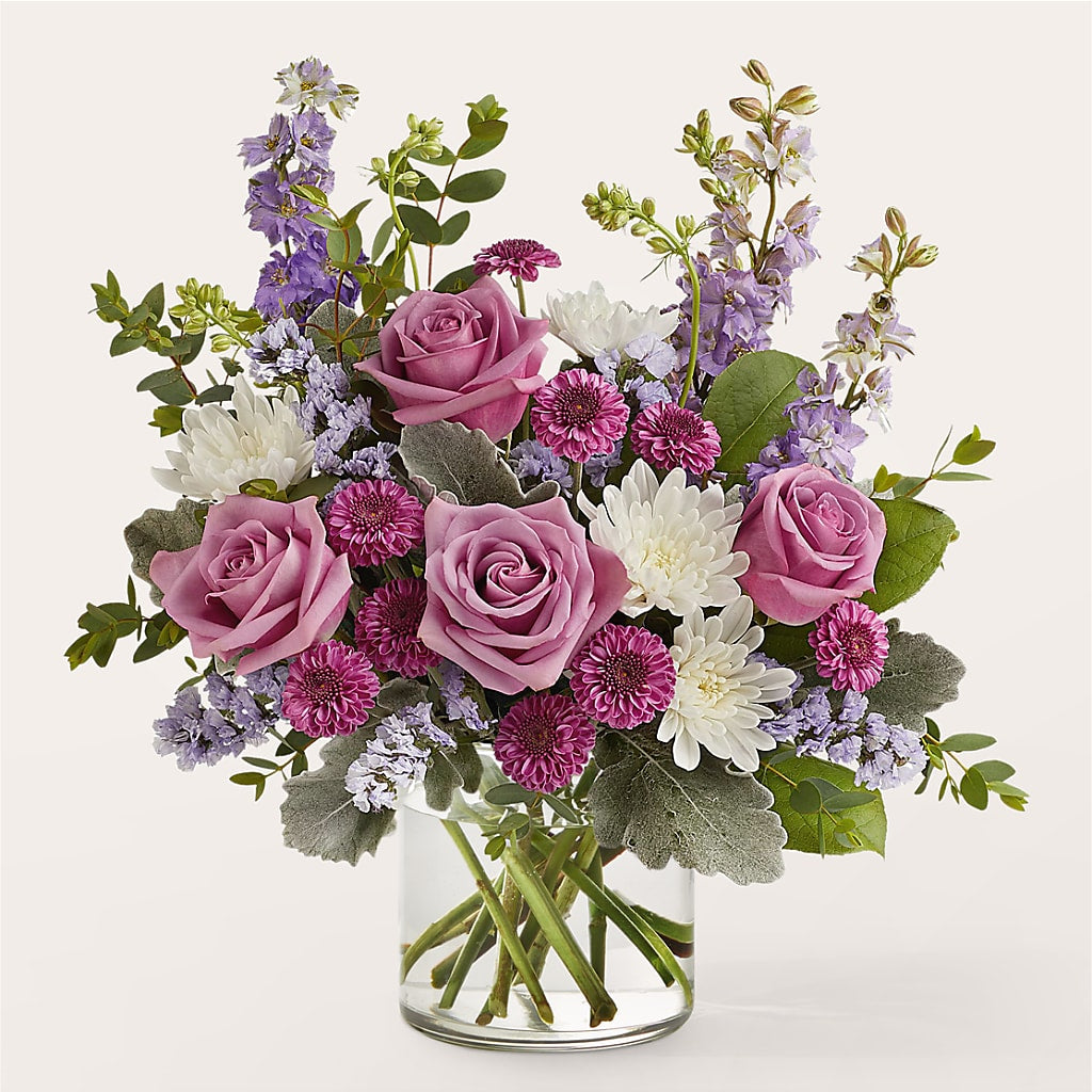 Violet Frost Bouquet – Boston City Florist, Boston MA