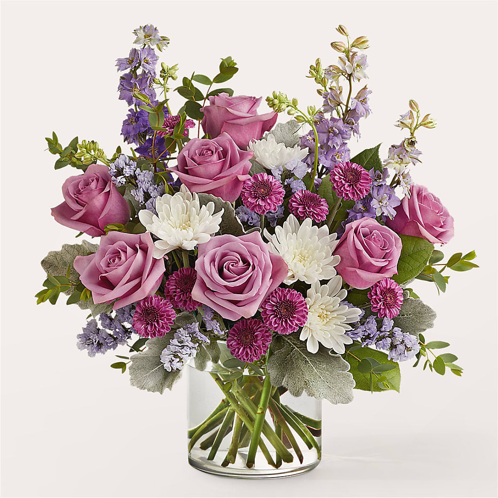 Violet Frost Bouquet – Boston City Florist, Boston MA