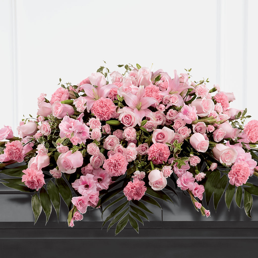 Garden of Comfort Casket Spray (Standard) – Boston City Florist, Boston MA