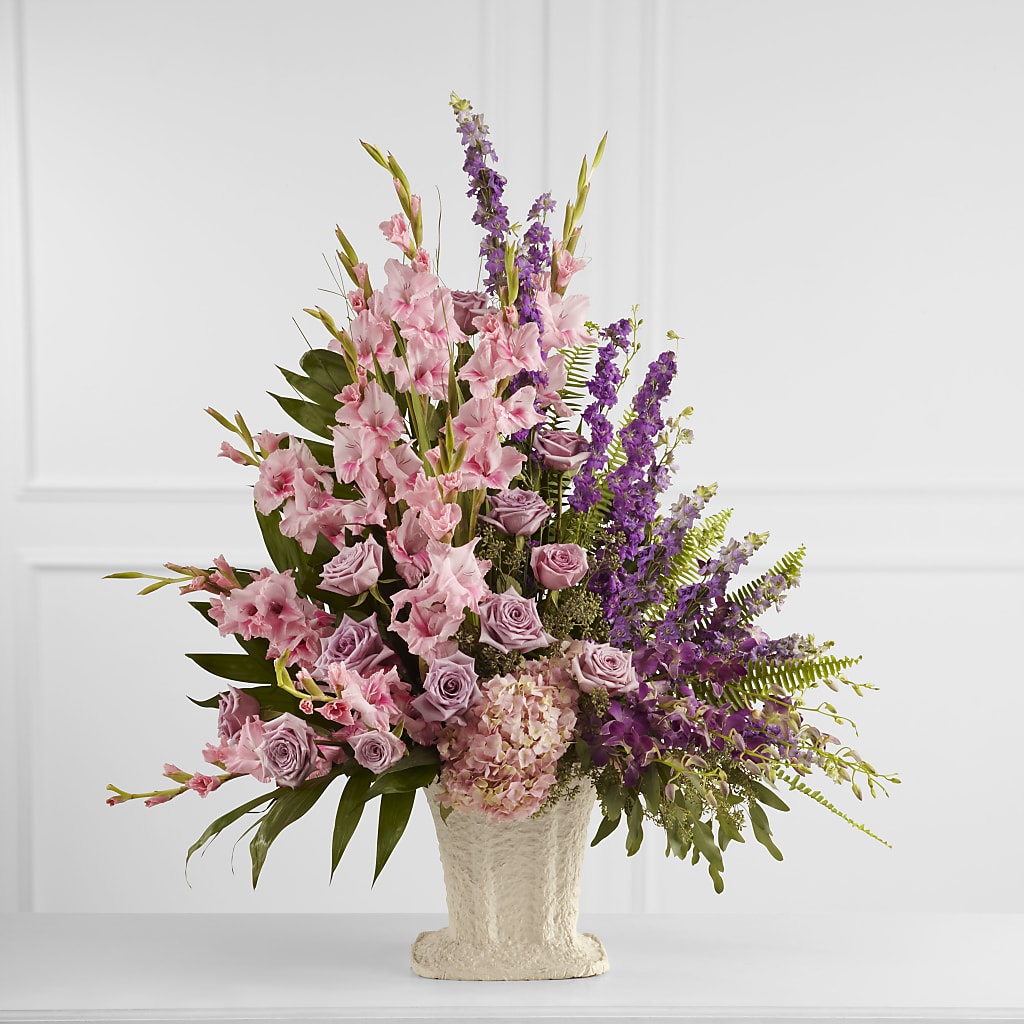 Flowing Garden Arrangement – Boston City Florist, Boston MA