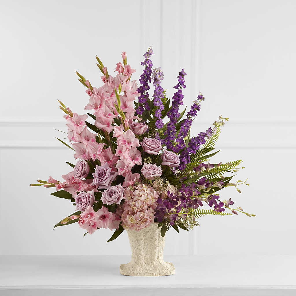Flowing Garden Arrangement – Boston City Florist, Boston MA