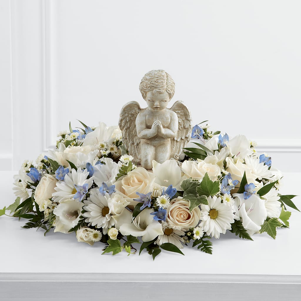 Little Angel Ring of Flowers – Boston City Florist, Boston MA