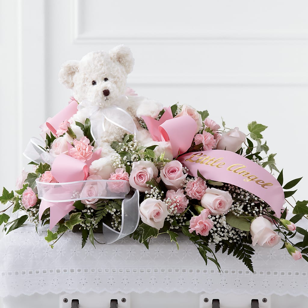 Touch of Sympathy Casket Spray – Boston City Florist, Boston MA
