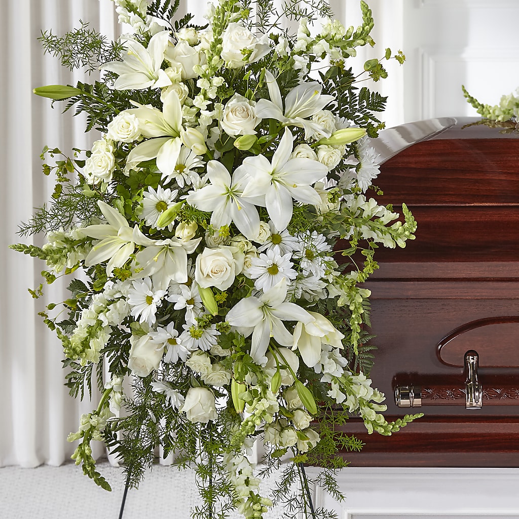Loving Thoughts Standing Spray – Boston City Florist, Boston MA