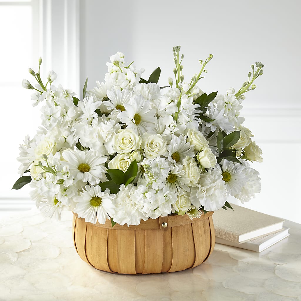 Graceful Garden Basket – Boston City Florist, Boston MA
