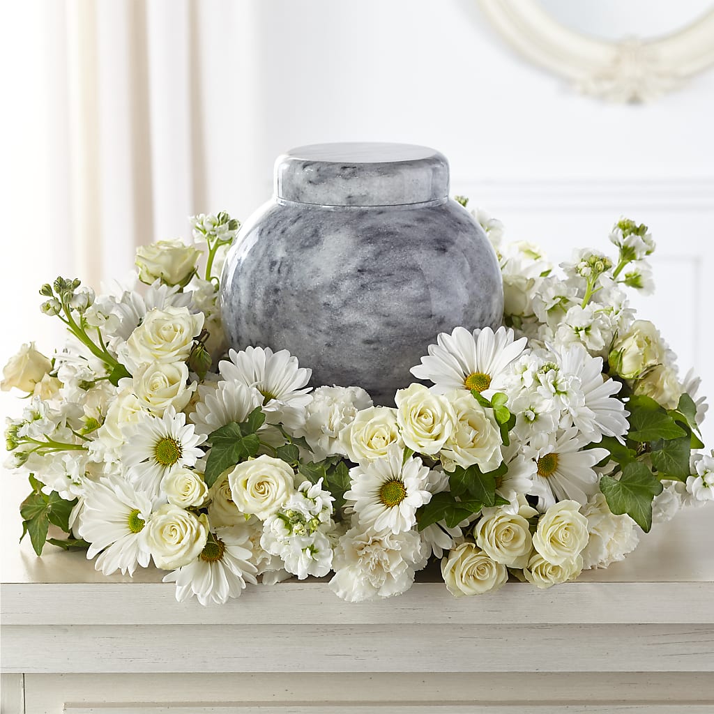 Timeless Tribute Cremation Adornment – Boston City Florist, Boston MA