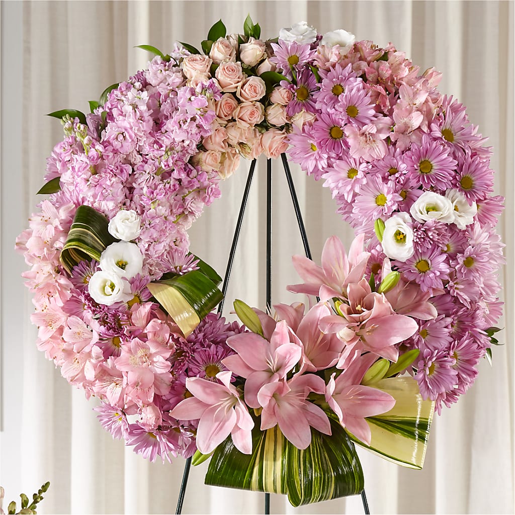 Gift of Warmth Wreath – Boston City Florist, Boston MA