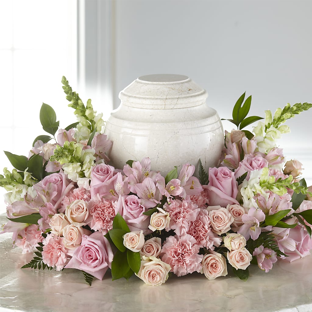 Blooms of Hope Cremation Adornment – Boston City Florist, Boston MA
