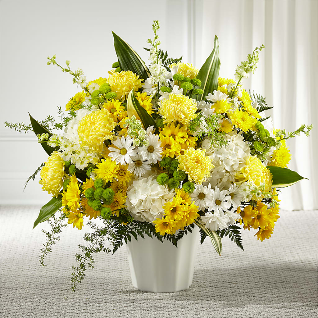 Unity & Grace Floor Basket – Boston City Florist, Boston MA