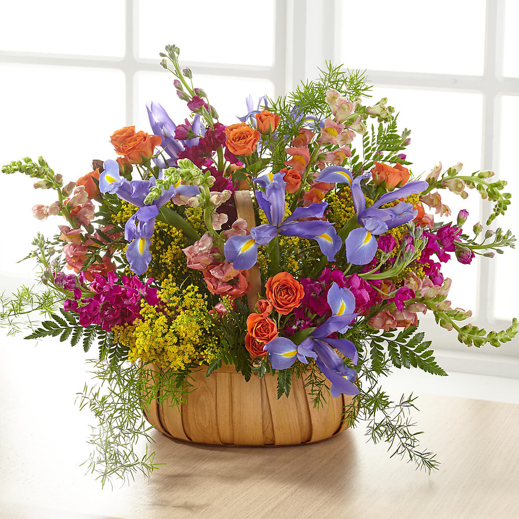 Garden of Life Basket – Boston City Florist, Boston MA
