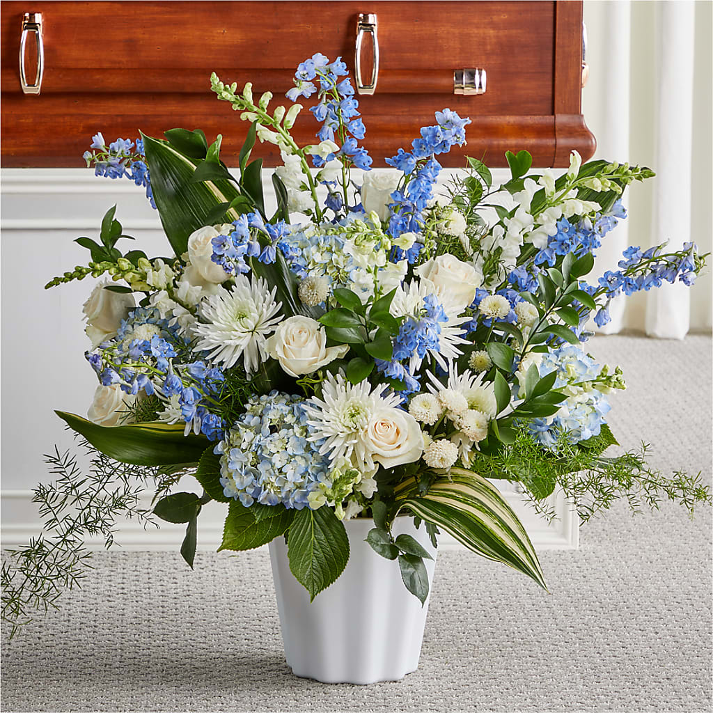 Everlasting Memories Floor Basket – Boston City Florist, Boston MA