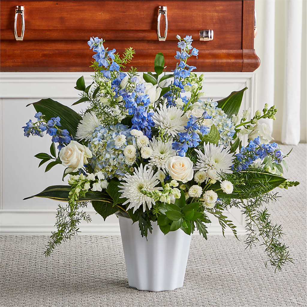 Everlasting Memories Floor Basket – Boston City Florist, Boston MA