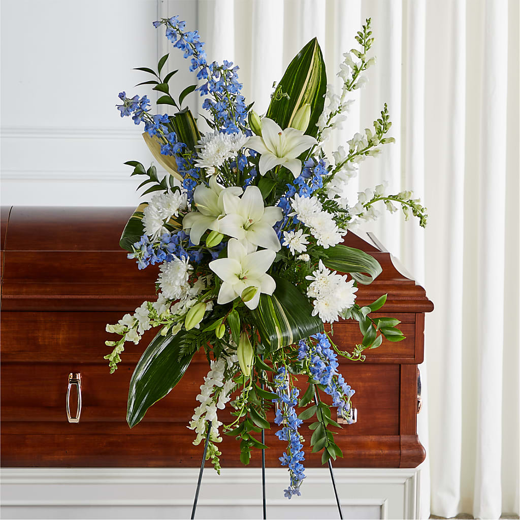 Eternal Impressions Standing Spray – Boston City Florist, Boston MA