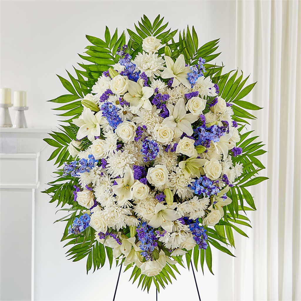 At Rest Standing Spray – Boston City Florist, Boston MA