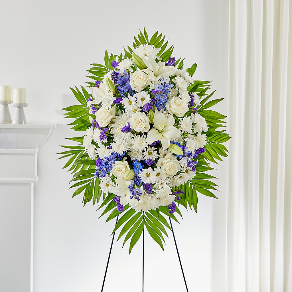 At Rest Standing Spray – Boston City Florist, Boston MA