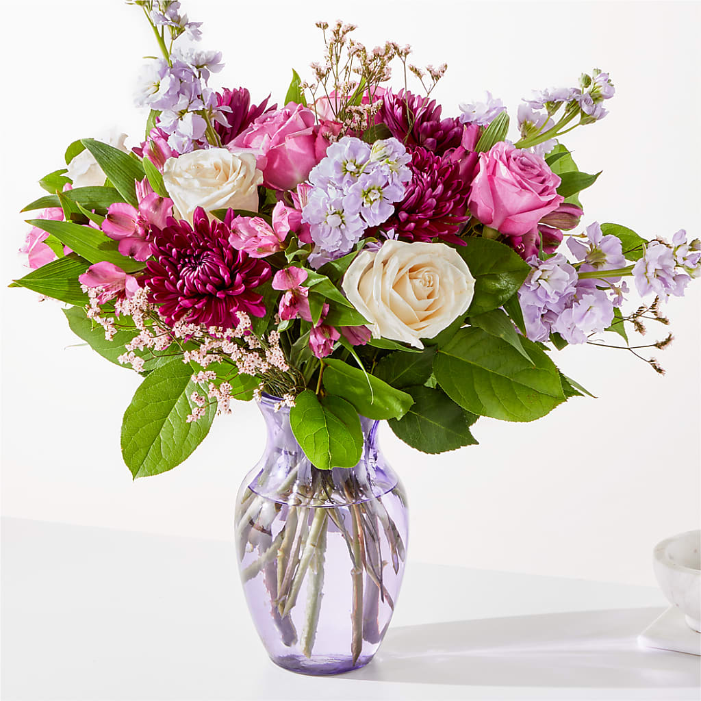 Amethyst Dreams Bouquet – Boston City Florist, Boston MA