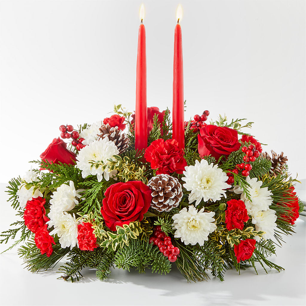 Holiday Soiree Centerpiece – Boston City Florist, Boston MA