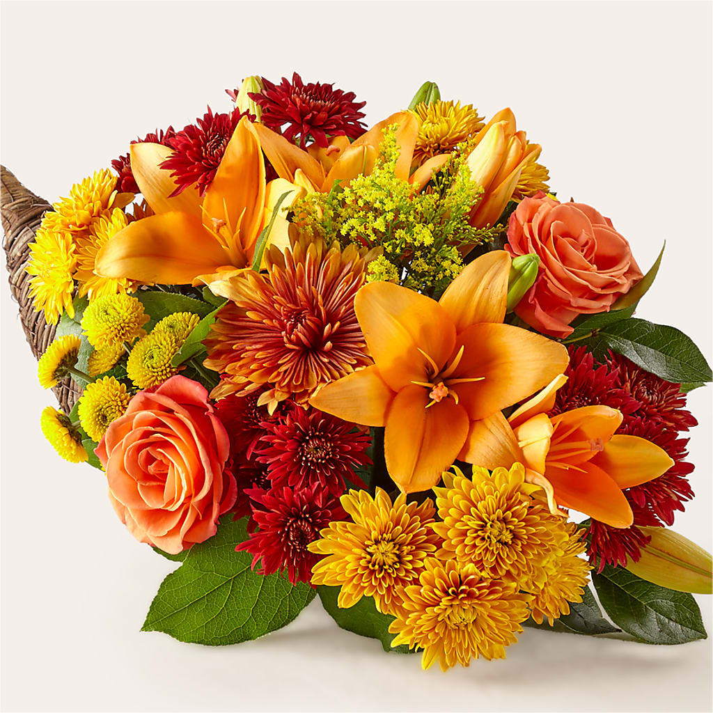 Feast of Color Cornucopia – Boston City Florist, Boston MA