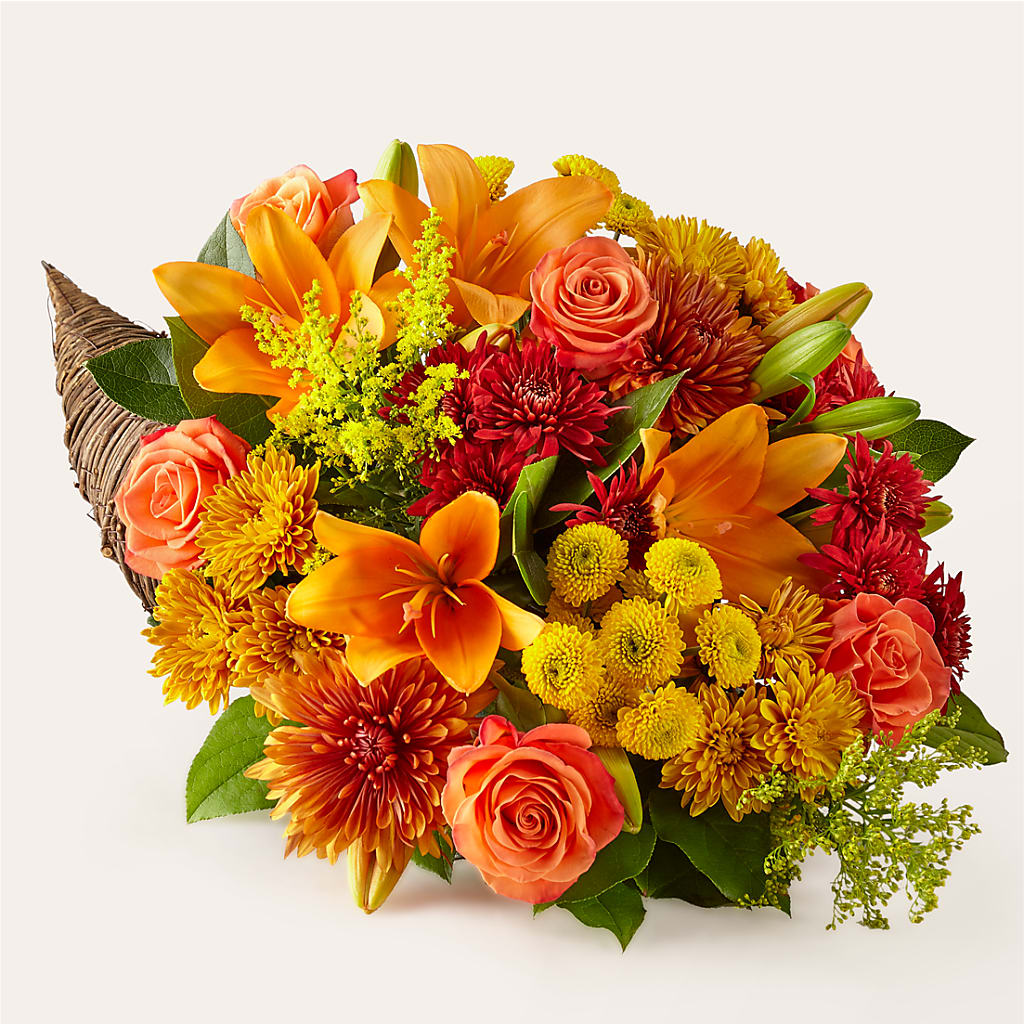 Feast of Color Cornucopia – Boston City Florist, Boston MA