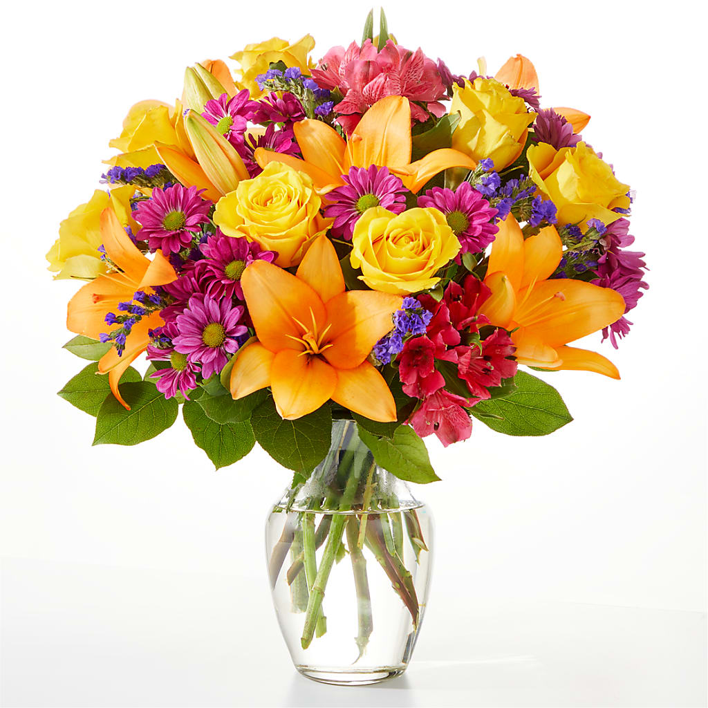 Colorful Visions Bouquet – Boston City Florist, Boston MA