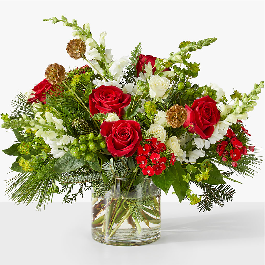 Deck the Halls Bouquet – Boston City Florist, Boston MA