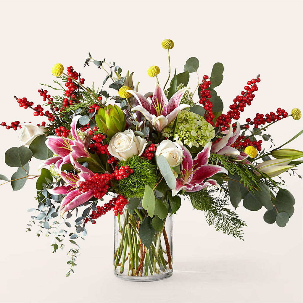 Berry & Bright Bouquet – Boston City Florist, Boston MA