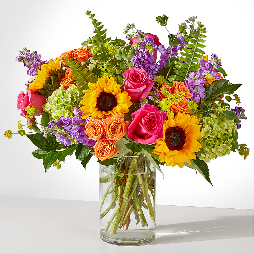 Vibrant Greetings Bouquet – Boston City Florist, Boston MA