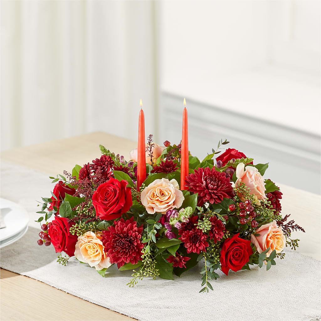 Most Thankful Centerpiece – Boston City Florist, Boston MA