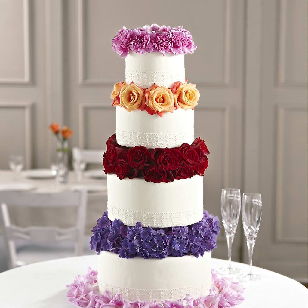 Infinite Love Cake Décor – Boston City Florist, Boston MA