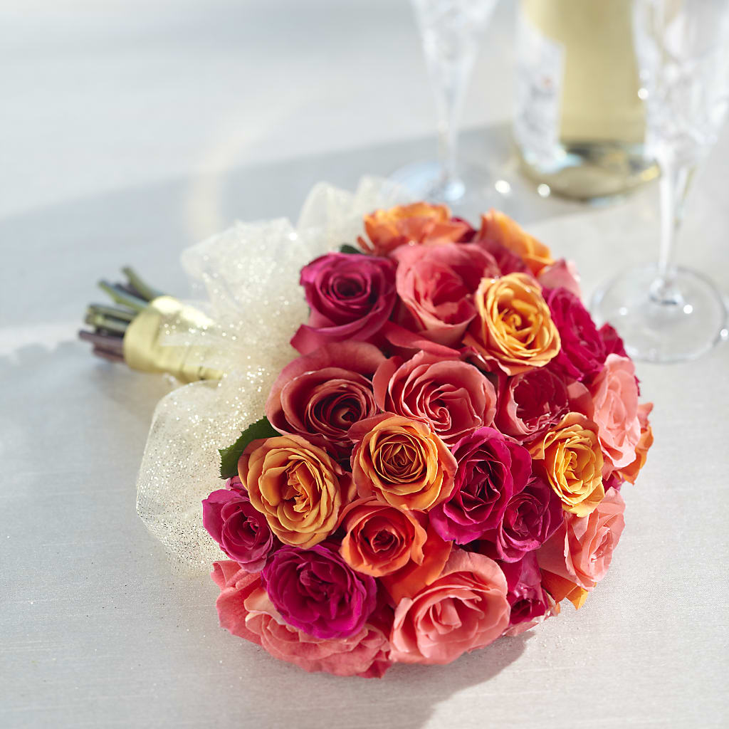Sweet Roses Bouquet – Boston City Florist, Boston MA