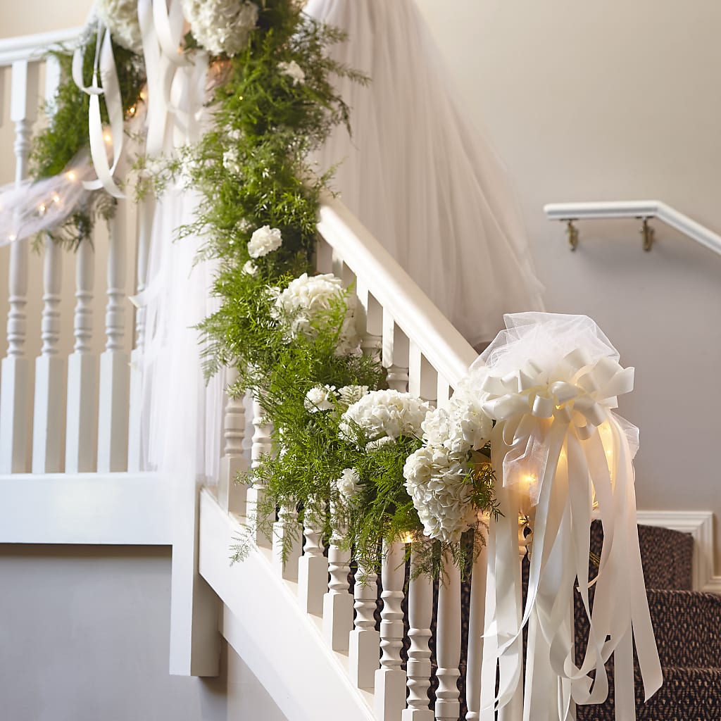 Champagne Dreams Garland – Boston City Florist, Boston MA