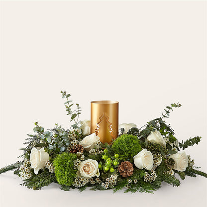 Chestnuts Roasting Centerpiece –  Boston City Florist, Boston MA