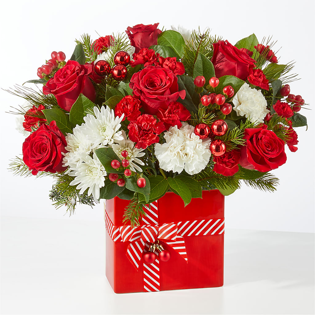 Presents Under the Tree Bouquet –  Boston City Florist, Boston MA