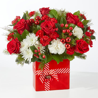 Presents Under the Tree Bouquet –  Boston City Florist, Boston MA