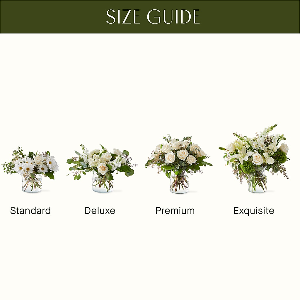Fresh Linen Bouquet –  Boston City Florist, Boston MA
