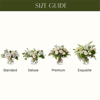 Fresh Linen Bouquet –  Boston City Florist, Boston MA