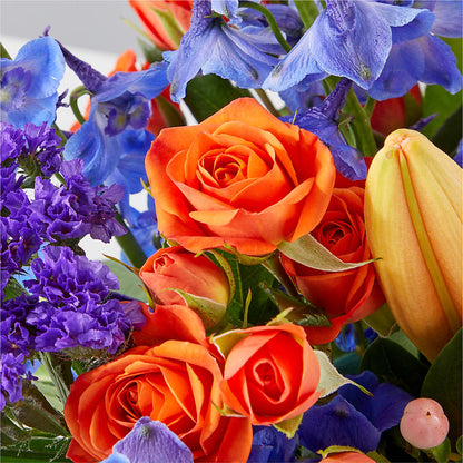 Radiant Citrus Box Bouquet –  Boston City Florist, Boston MA