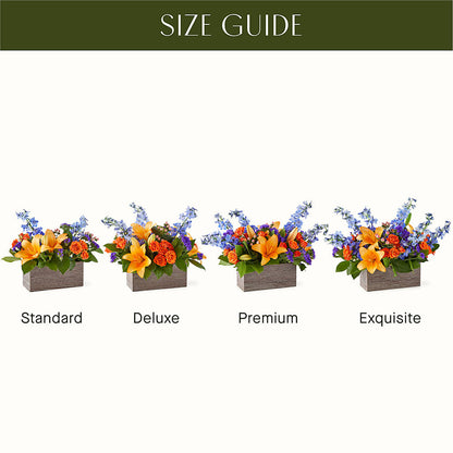 Radiant Citrus Box Bouquet –  Boston City Florist, Boston MA