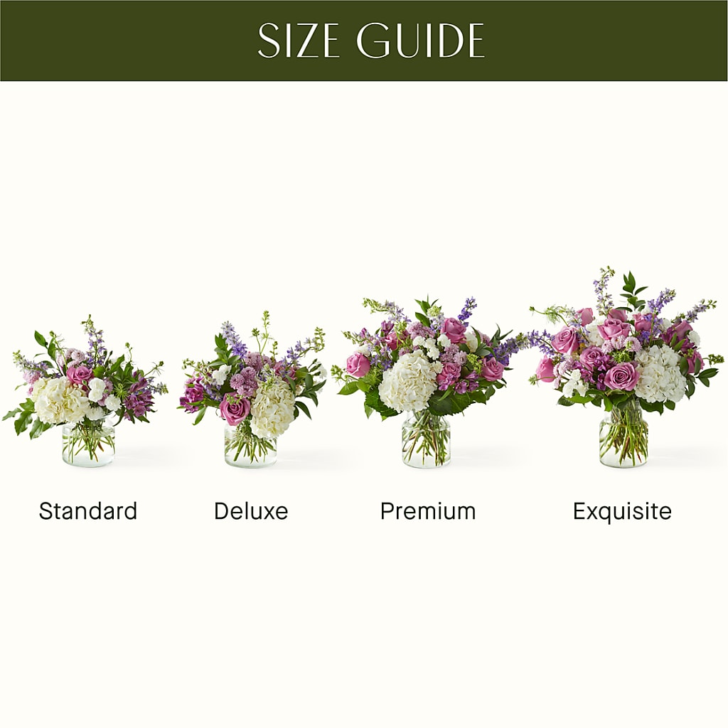 Violet Caress Bouquet –  Boston City Florist, Boston MA