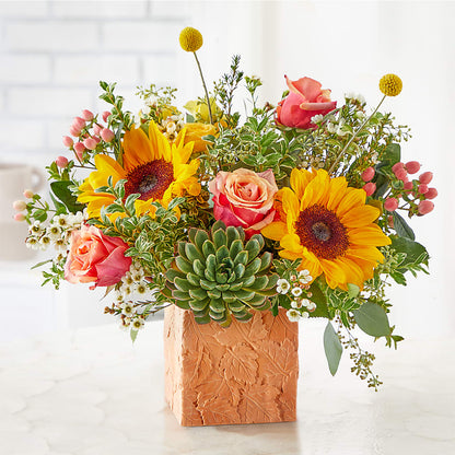 Sunflower Season Bouquet –  Boston City Florist, Boston MA